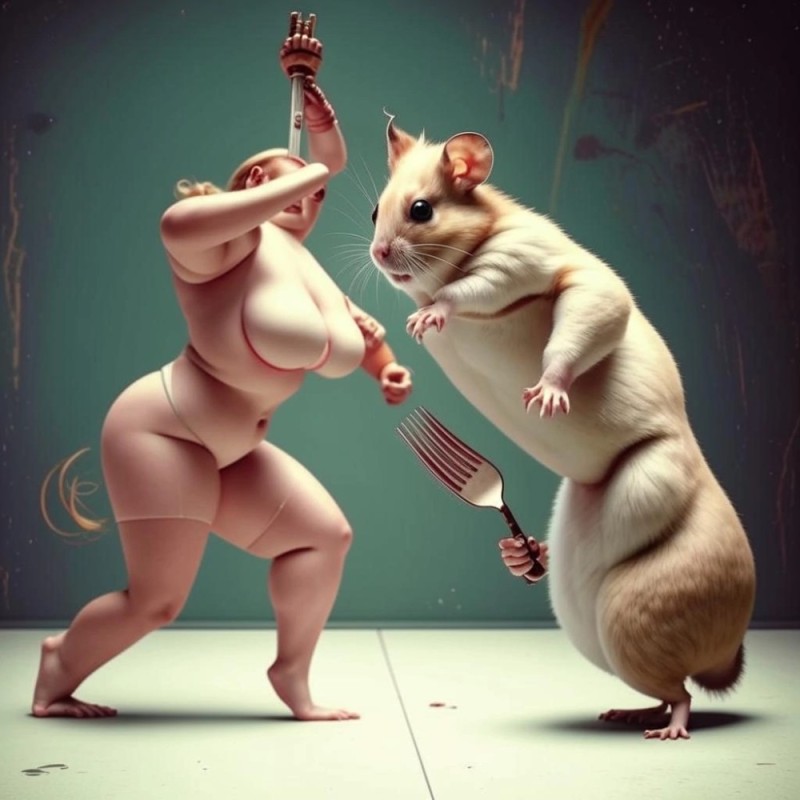 Создать мем: умная крыса, толстая крыса, жирная крыса