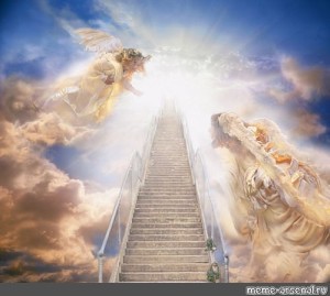 Create meme: plato's hyperurania, heaven after death, the power of prayer