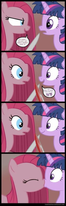 Create meme: pony pinky, pinkamina dia and twilight, pinkie pie 