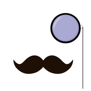 Create meme: moustache, monocle and mustache