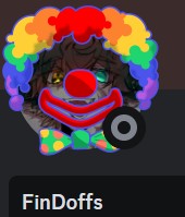Create meme: clown on a white background, clown sticker, clown face
