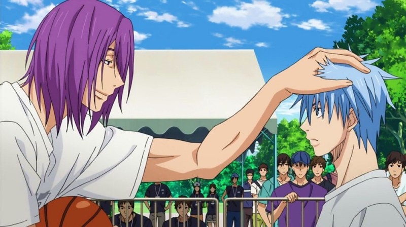 Create meme: kuroko basketball, basketball kuroko murasakibara, atsushi murasakibara