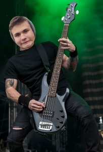 Create meme: bass player