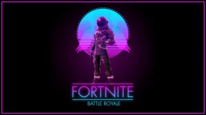 Create meme: fortnite game, Fortnite, fortnite logo on the Desk