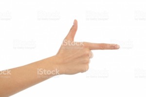 Создать мем: женщина руки, işaret parmağı, палец