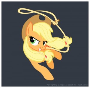 Создать мем: пони, эпплджек, apple jack