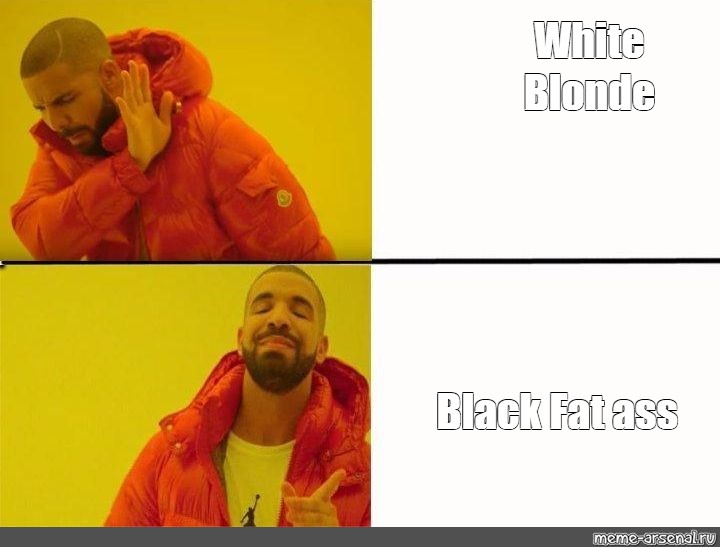 Blonde fat ass