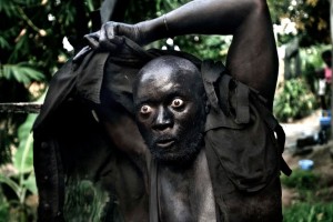 Create meme: darkness, the pygmies, ebony black