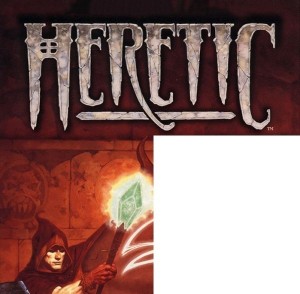 Создать мем: heretic, hexen обложка, heretic обложка