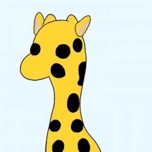 Create meme: giraffe illustration, giraffe