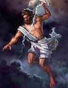Create meme: zeus, Kronos is the god of ancient greece, The god of thunder