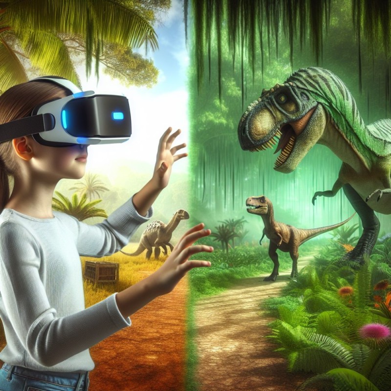 Создать мем: динозавр игра, мир динозавров, виртуальная реальность динозавры