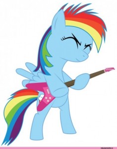 Create meme: rainbow, mlp, my little pony