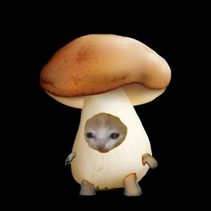 Создать мем: гриб рисунок, гриб боровик, грибы белый гриб