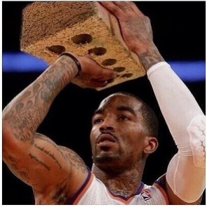 Создать мем: jr smith, j r smith nuggets, the knick