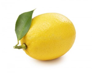 Создать мем: лимон фрукт, лимон с листиком, лимон цитрон
