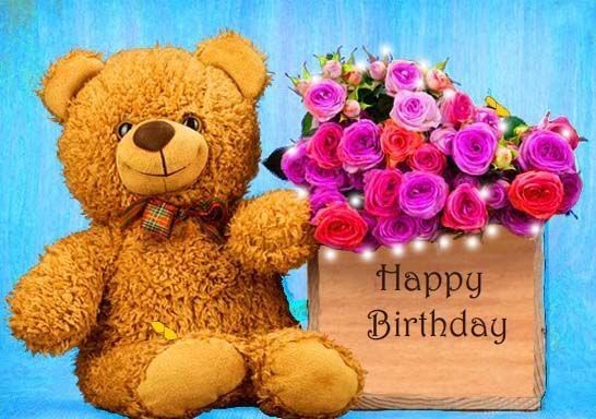 Создать мем "happy birthday bear pics, день плюшевого мишки в россии 1...