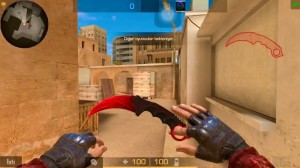 Create meme: standoff 2 karambit, karambit standoff of 2