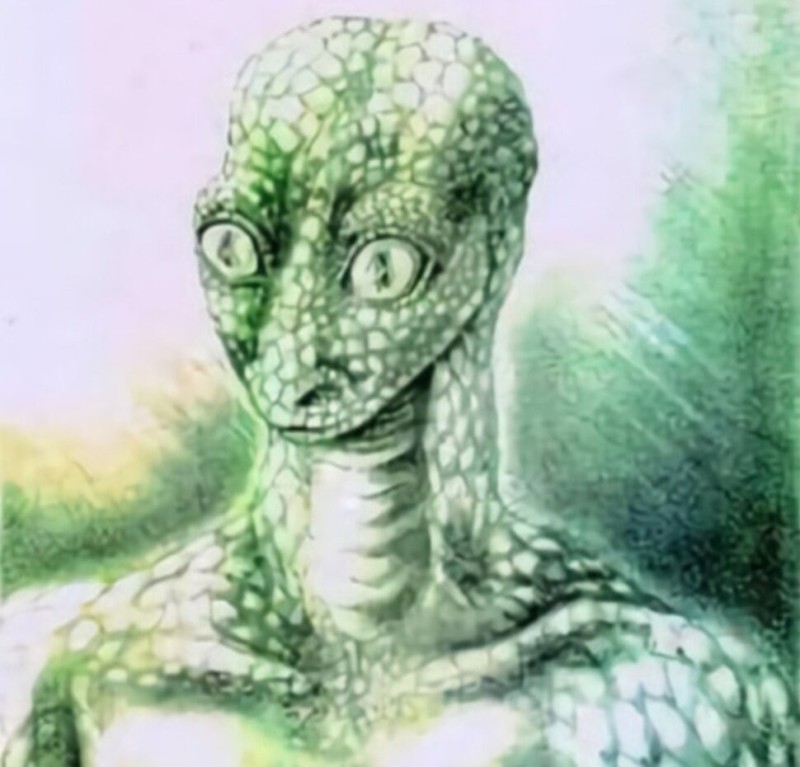 Create meme: reptilians , Rustam reptilians, alien reptilians