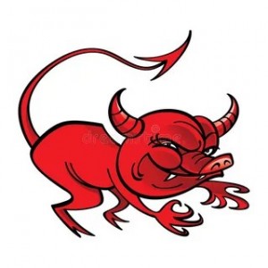 Create meme: bull bull bull, cartoon angry bull, angry bull head drawing