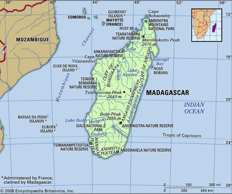 Create meme: madagascar island on the map, Madagascar , geographical map of the island of madagascar