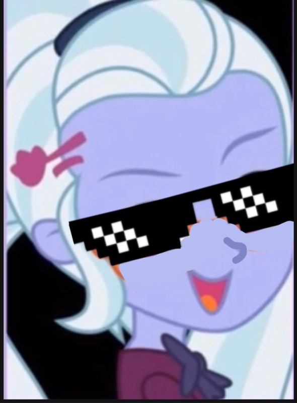 Create meme: equestria girls , pony trixie , equestria girls