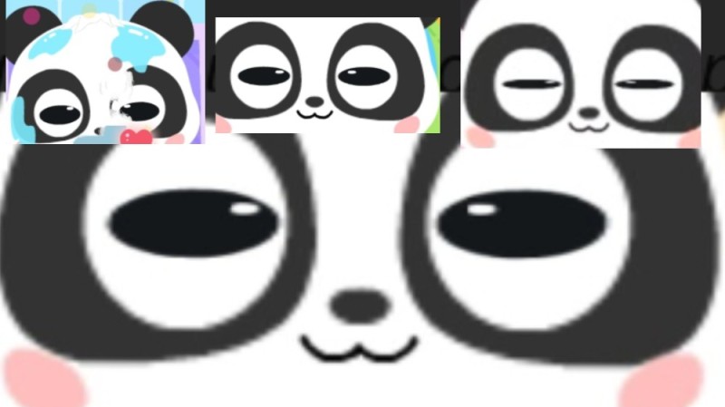 Создать мем: панда по, симпатичная панда, панда