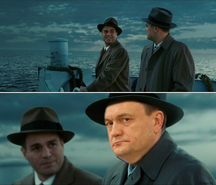 Create meme: meme of shutter island , Leonardo DiCaprio shutter island, meme DiCaprio shutter island