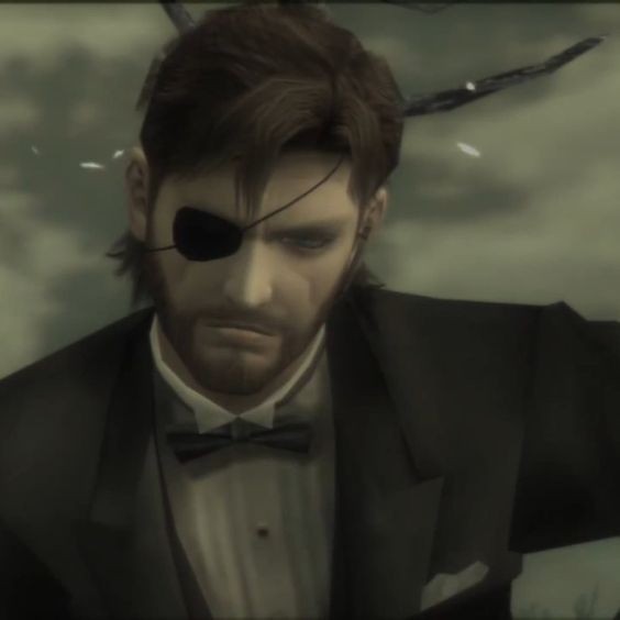 Create meme: anime, metal gear solid 3 ending, press f to respect original