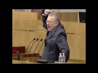 Create meme: zhirinovsky in the duma, Zhirinovsky, Vladimir V. debate, Zhirinovsky evil