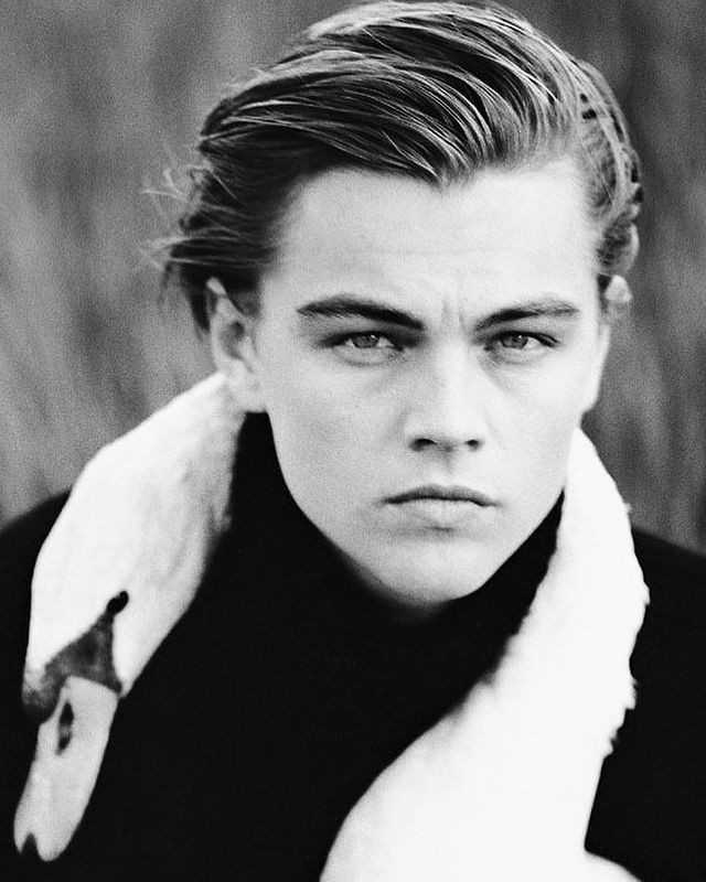 Create meme: leonardo dicaprio, Leonardo DiCaprio young, Annie Leibovitz Leonardo DiCaprio