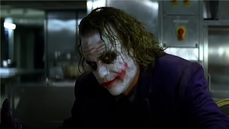 Создать мем: хит леджер в роли джокера, джокер леджер, joker