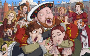 Create meme: king Henry viii, Henry VIII and his six wives, Anne Boleyn