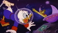 Создать мем: скрудж макдак, duck tales, ducktales