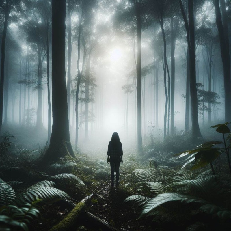 Create meme: outdoor photos, nature fog, fog forest