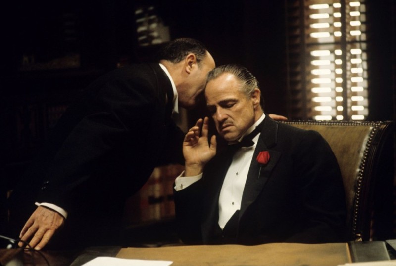 Create meme: the godfather book, Vito Corleone, Without due respect, the godfather