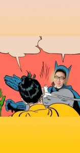 Create meme: Batman slap meme, Batman and Robin slap, Batman slapping Robin picture