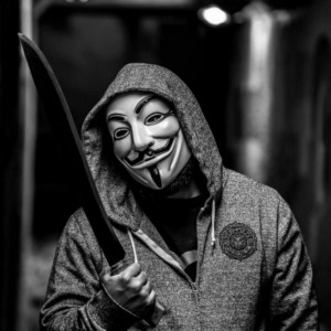 Create meme: anonymous hacker, guy Fawkes hacker, anonymous