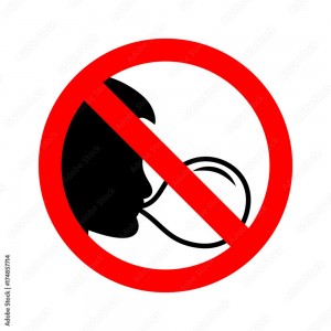 Создать мем: курение запрещено знак, знак запрета жвачки, жвачка запрещена