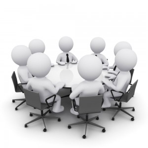 Create meme: the round table men, the meeting