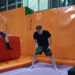 Create meme: trampoline Park, trampoline, trampoline center