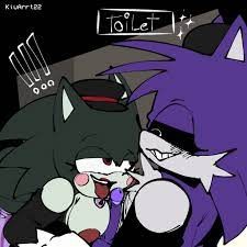 Create meme: shadow and sonic, five nights with sonic 2, elf sonadow