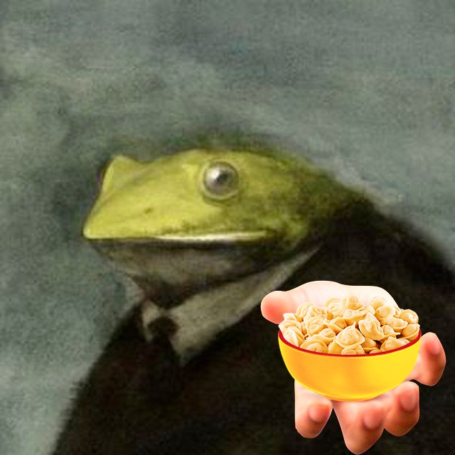 Create meme: toad , people , frogs