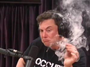 Create meme: Elon musk with pot, Elon musk marijuana, Elon musk smoke Wallpaper