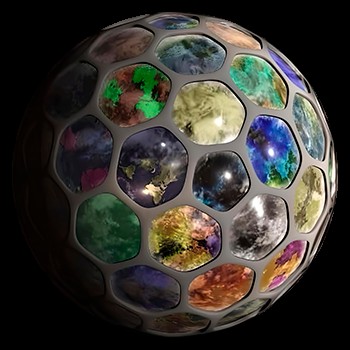 Создать мем: муранское стекло, хрустальный шар, шар