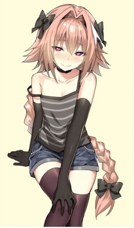 Create meme: anime astolfo, astolfo panzu, astolfo rider