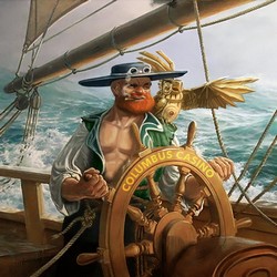 Создать мем: пираты, штурвал пиратского корабля, картины на палубе корабля