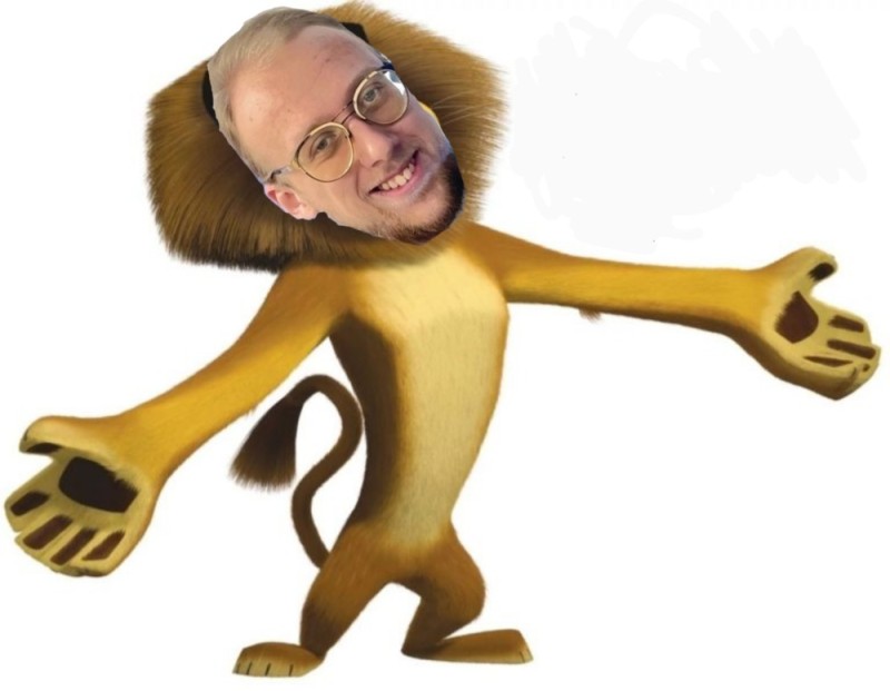 Create meme: Madagascar Alex the lion, lion from Madagascar, Madagascar Alex