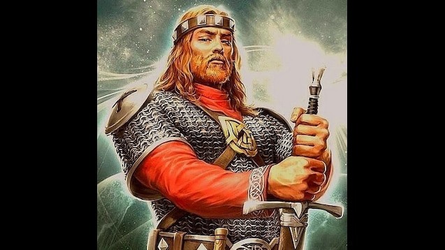 Create meme: Slavic warrior, prince vityaz bogatyr, bogatyr art