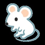 Создать мем: крыса эмоджи, мышка клипарт, кавайная мышка